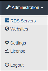Servers Management Screenshot